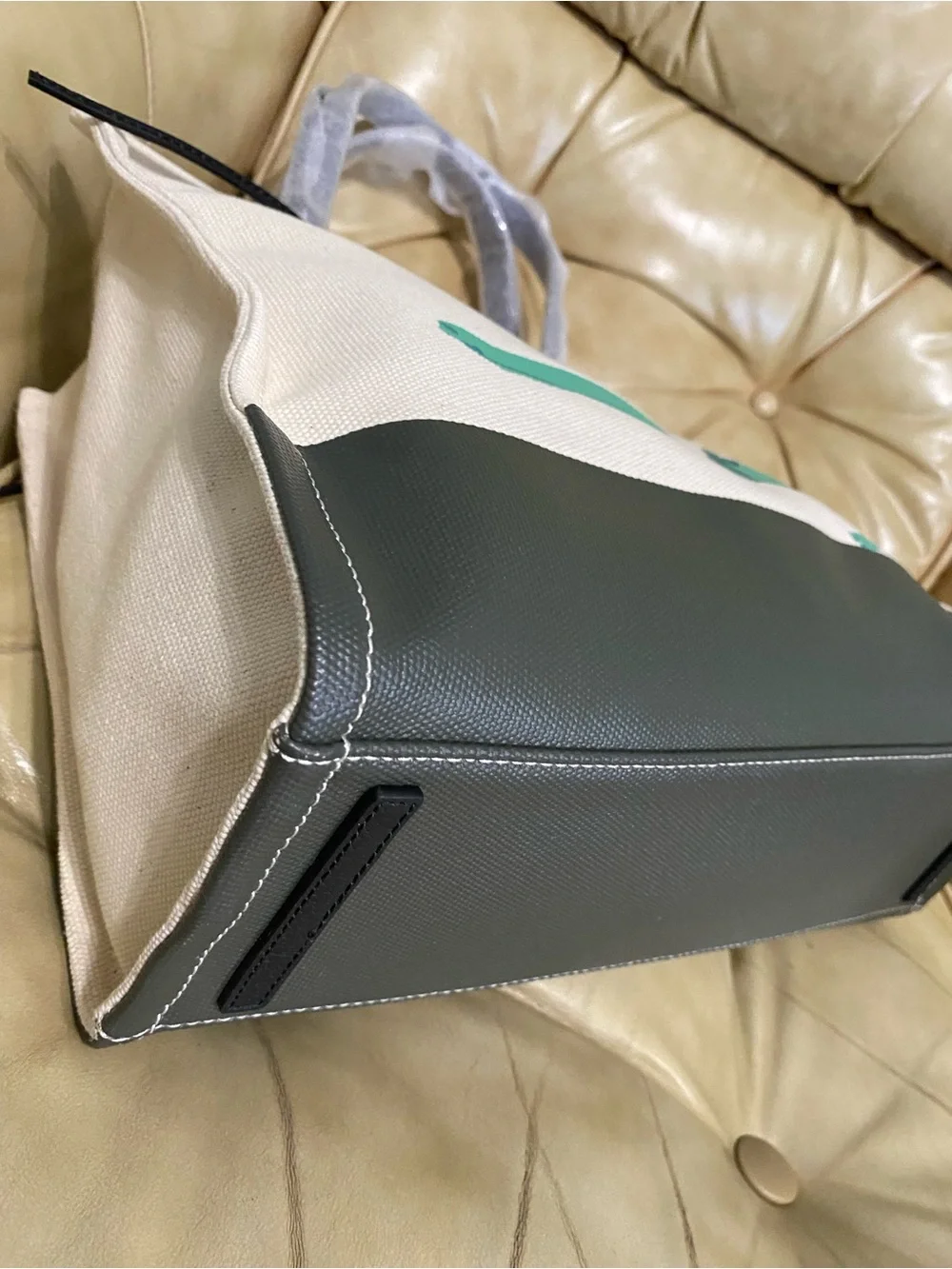 RARE Kate Spade Swamped See You Later Alligator Large Tote Canvas